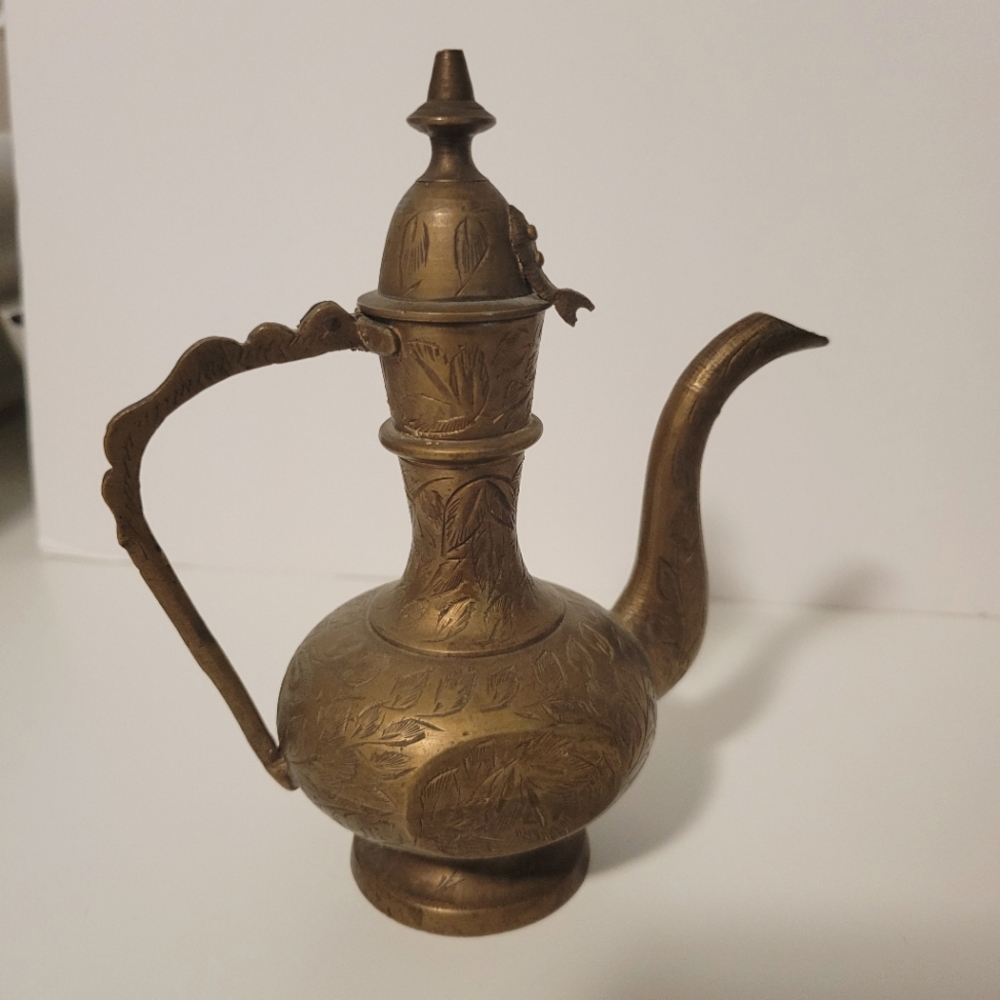 Small Brass Aftaba Pitcher